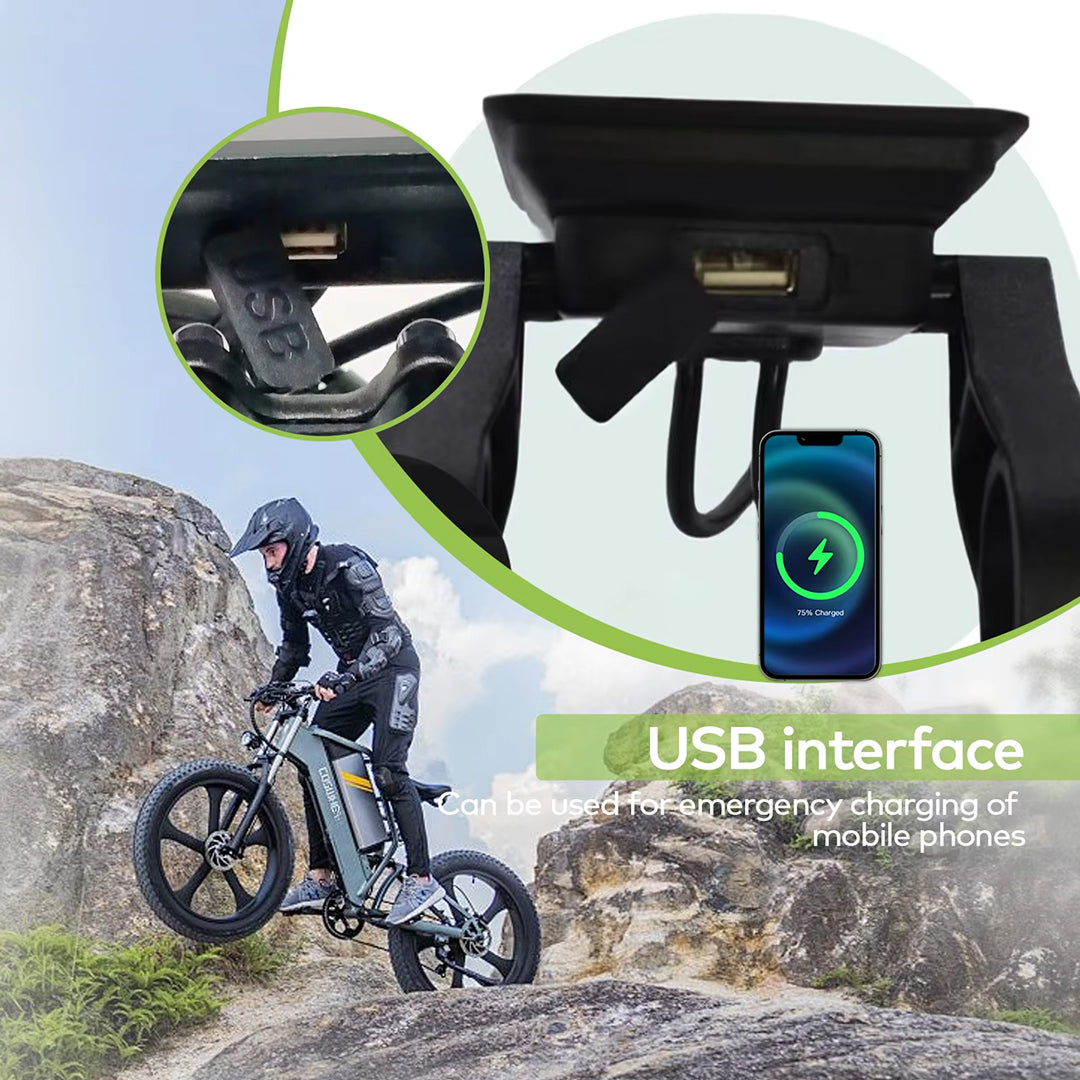 RossDoen | three-colour metrics, real-time battery status, 5-level PAS control