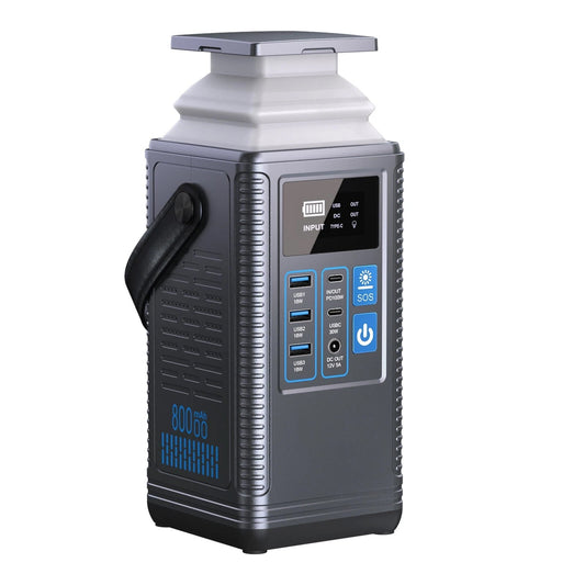 VesiForn Portable Power Station 296Wh PD 100W Fast Charging Solar Generator