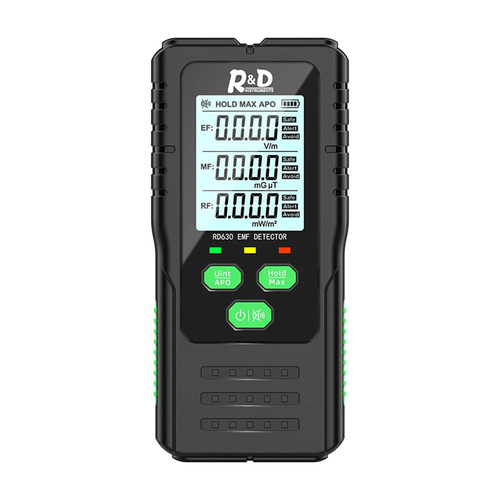 VisZelie 3-in-1 EF, MF, And RF Detection Across 50Hz–3500MHz With ±5% Accuracy