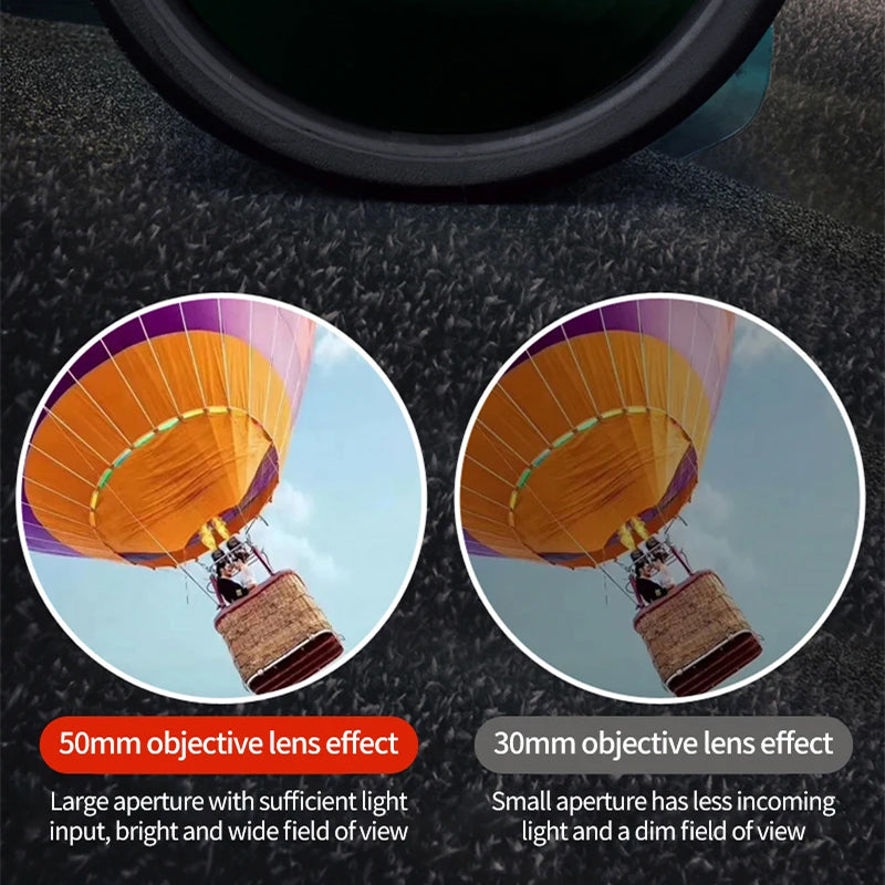 EziScopi V2 HD 12x50 – BAK4 Prism, Multi-Coated Lens & Universal Smartphone Photography Kit