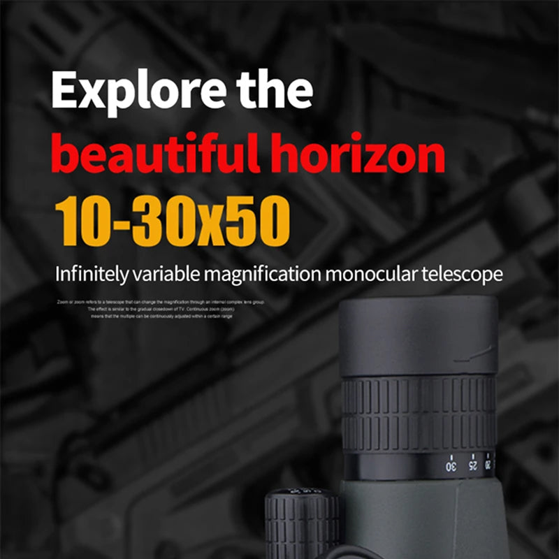 EziScopi V2 HD 12x50 – BAK4 Prism, Multi-Coated Lens & Universal Smartphone Photography Kit