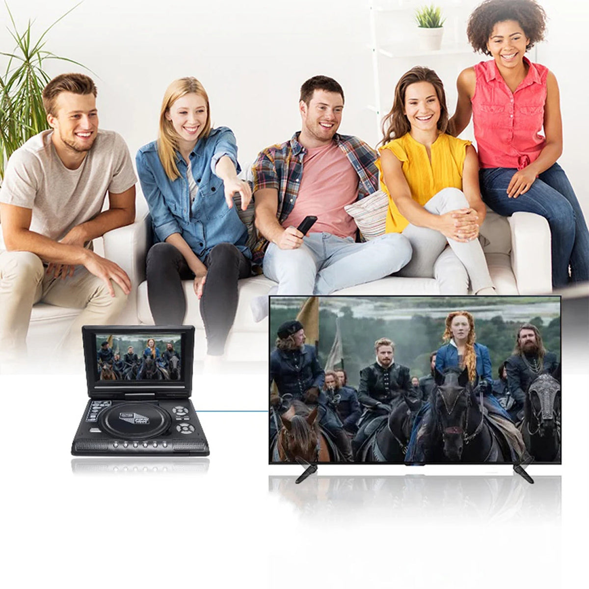 WidTosee 7.8-Inch HD Eye-Protective Screen With 270° Rotation