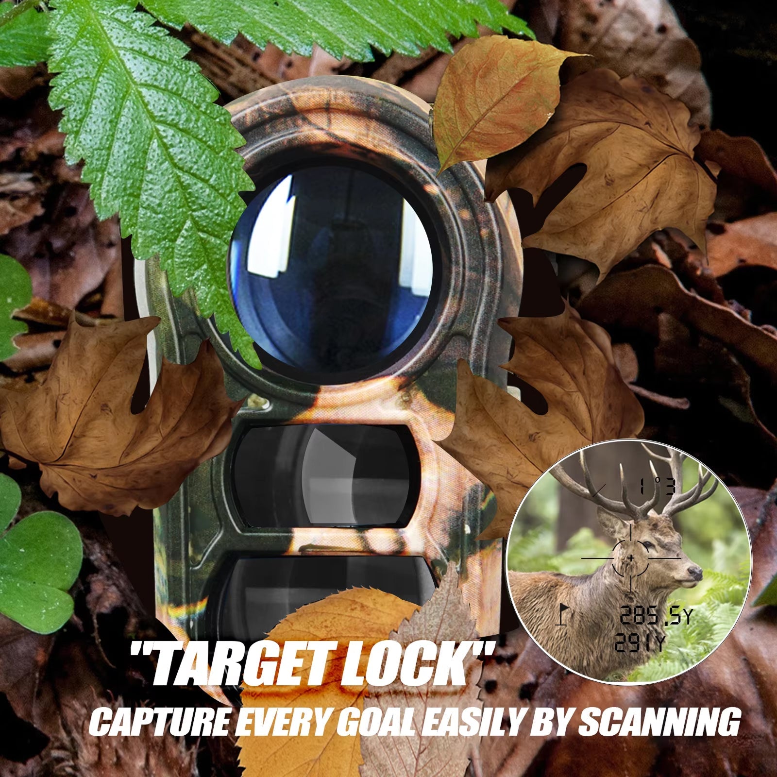 WildRange 1200yd Hunting Rangefinder – Angle Compensation, 6x Magnification & Speed Mode