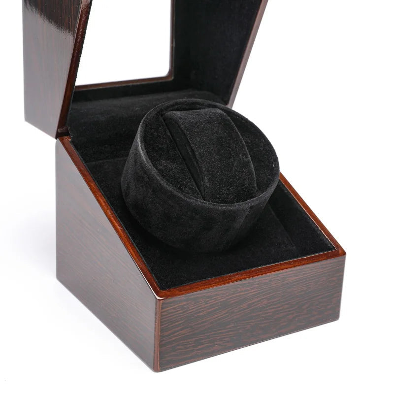 WafiDexi Automatic Watch Winder – Ultra-Quiet Japanese Motor, Multiple Rotation Modes & Luxury Carbon Fiber Box