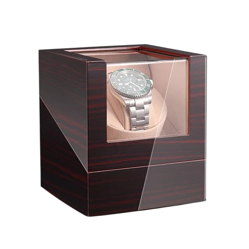 WafiDexi Automatic Watch Winder – Ultra-Quiet Japanese Motor, Multiple Rotation Modes & Luxury Carbon Fiber Box