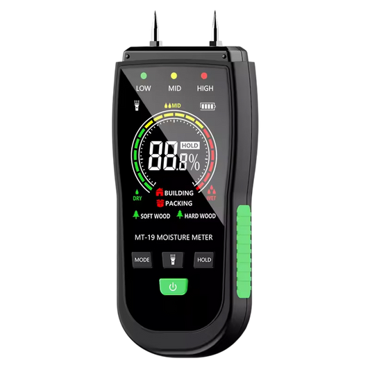 WomiTero Wood Moisture Meter ±0.5% High Precision 4-Mode Sensor