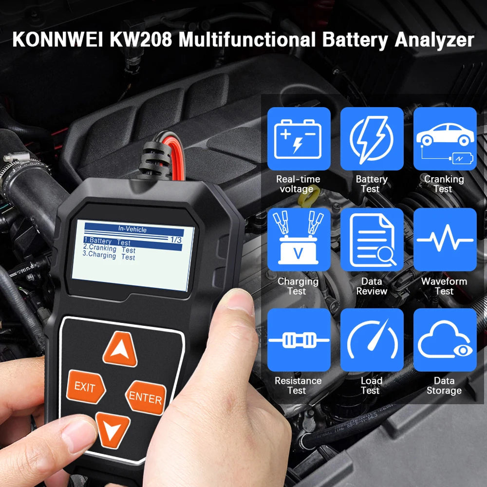 WontPrix Complete 12V Battery Diagnostic