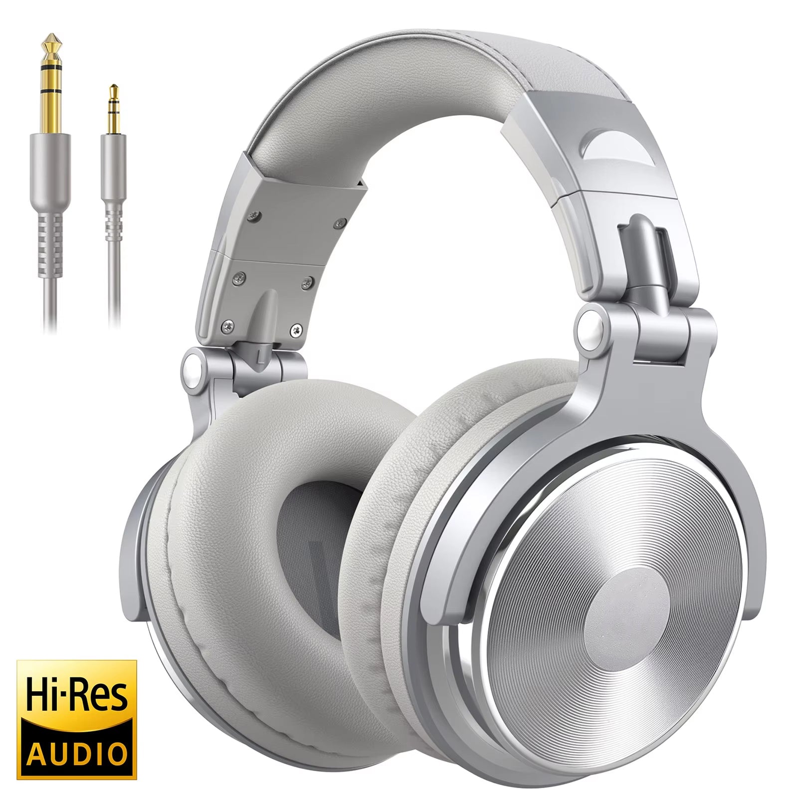 ZetaNase 50mm Studio Monitor Headphones – Professional Dual Interface, Foldable Design & Hi-Fi Audio