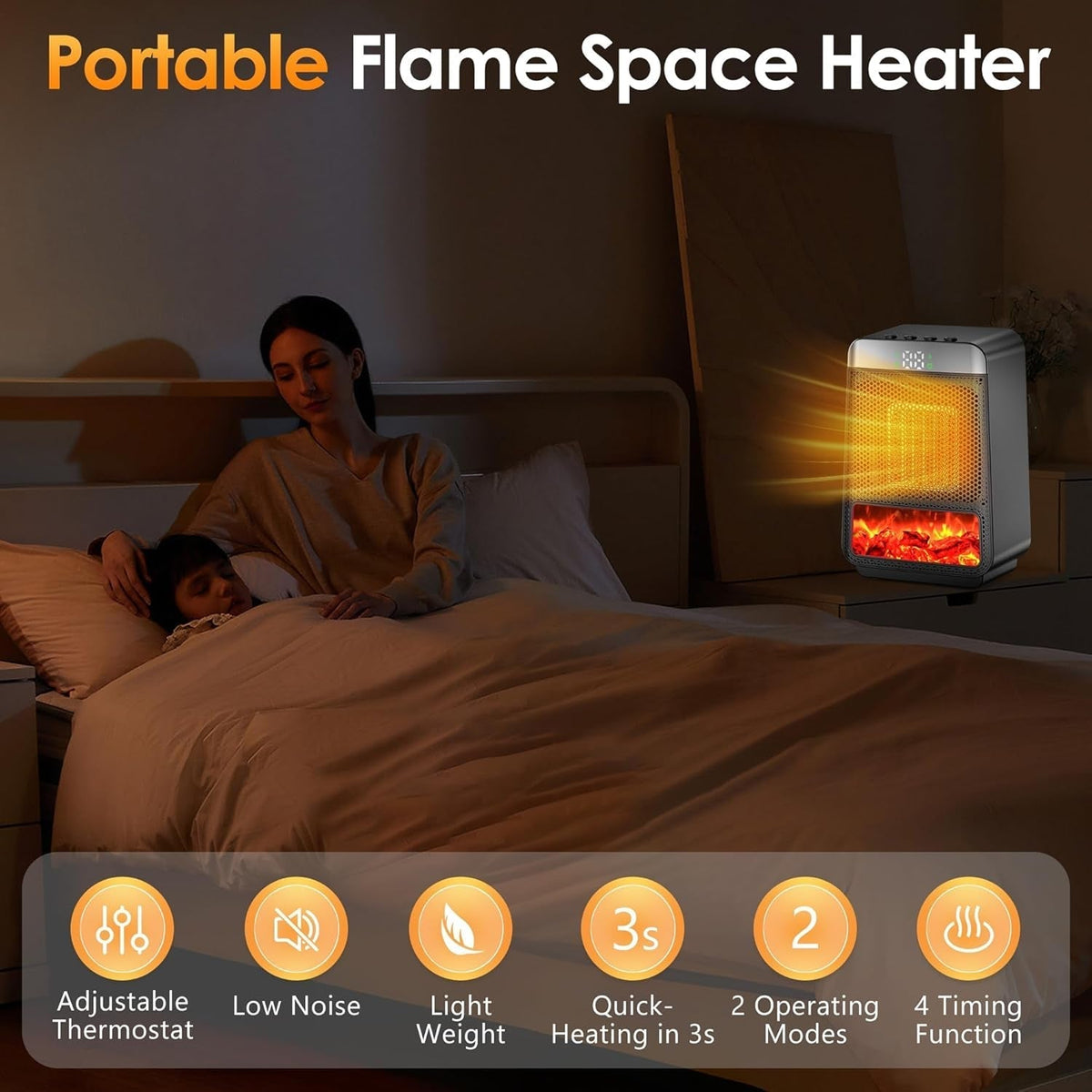 HosVelmi Instant PTC ceramic heating in 3 seconds