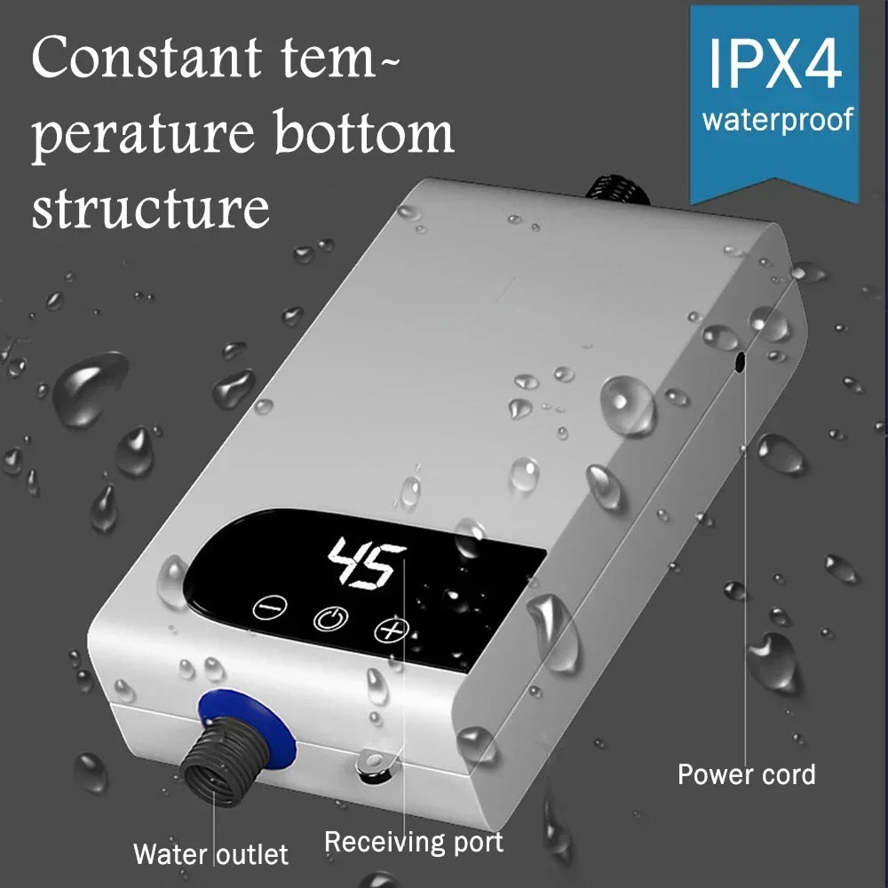 ZorinVell 5500W Instant Heating For Immediate Hot Water